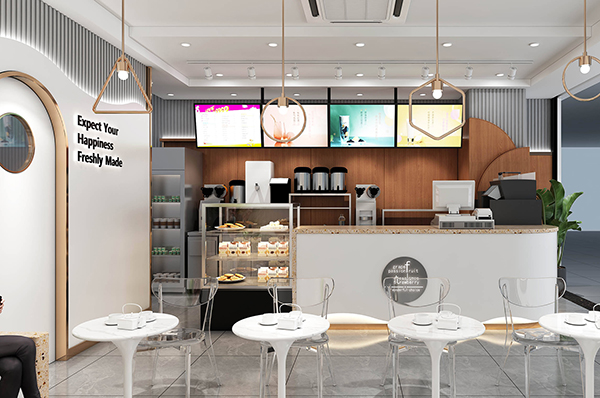 奶茶店墻面裝修成什么顏色吸引人？