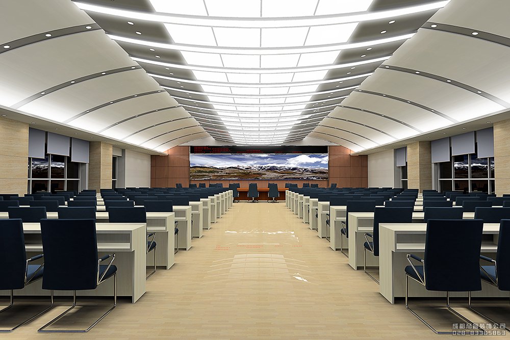 大型會議廳設(shè)計(jì)效果圖